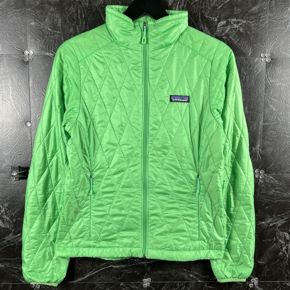 Patagonia Women's Green Nano Puff Primaloft Jacket XS
